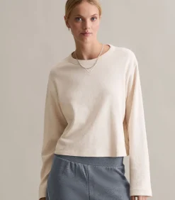 Marc O’Polo DENIM Relaxte longsleeve white Discount