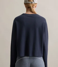 Marc O’Polo DENIM Relaxte longsleeve blue