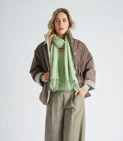 Marie Méro Reversible jasje in en vison taupe New