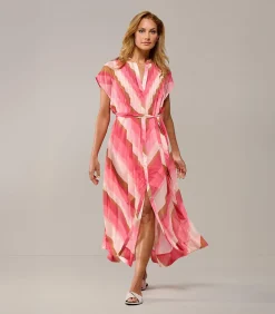 Mart Visser Ricky Print Jurk Roze / Multi pink/multicolor