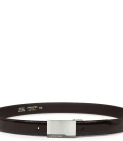 LANCASTER Riem - Ceinture Cuir Lisse Homme brown Outlet