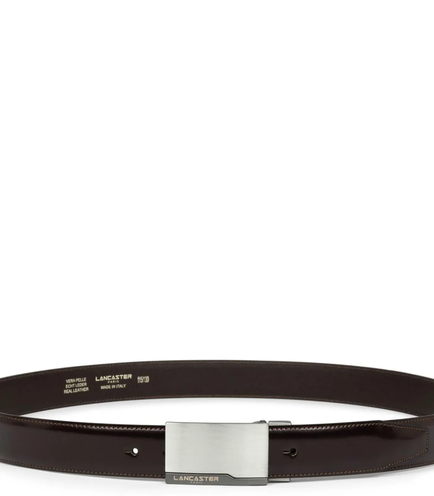 LANCASTER Riem - Ceinture Cuir Lisse Homme brown Outlet