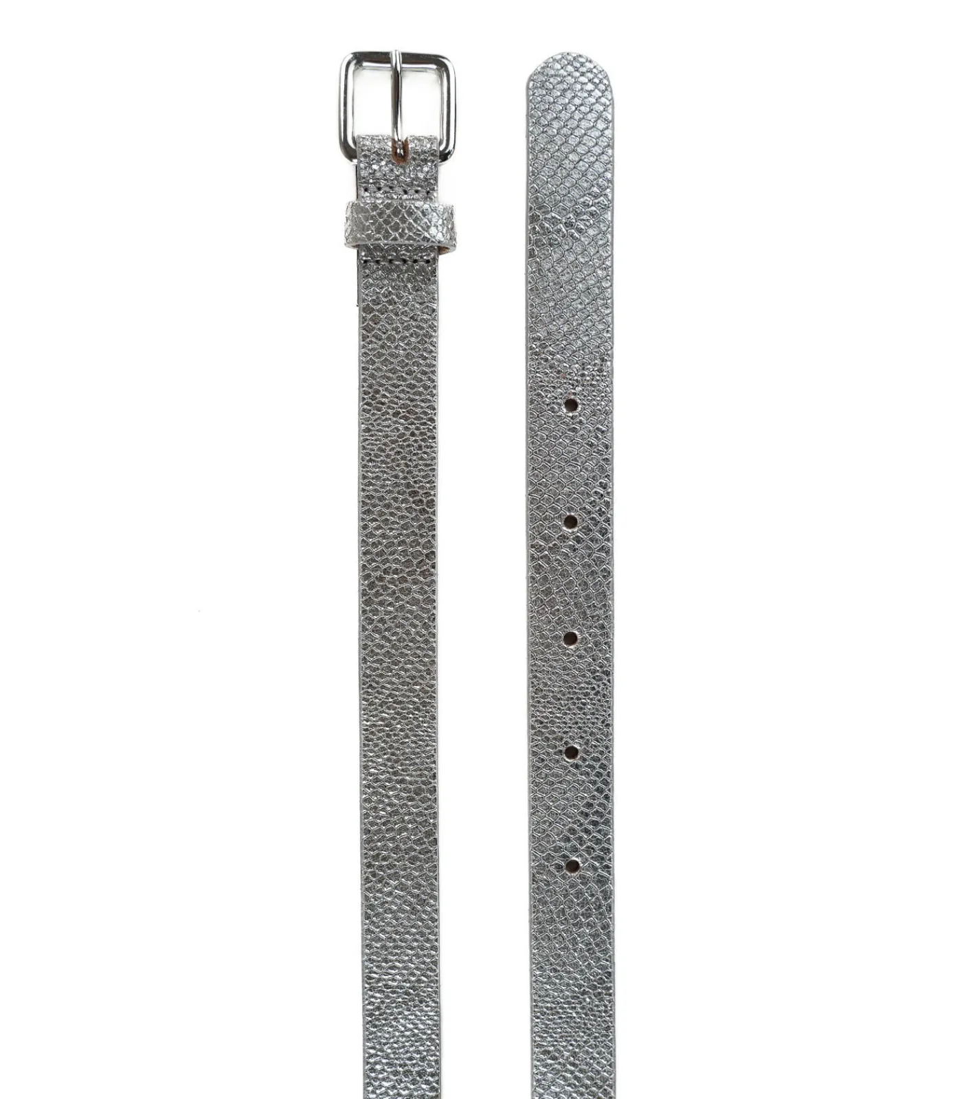 Fortex Riem 2 cm Made in Belgium Zilver silver Discount