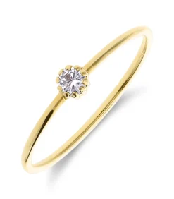 Lucardi Ring 9 Karaat gold Outlet
