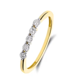 Lucardi Ring 14 Karaat Goud gold Online