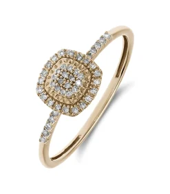 Lucardi Ring 14 Karaat Goud - Geelgoud gold Clearance
