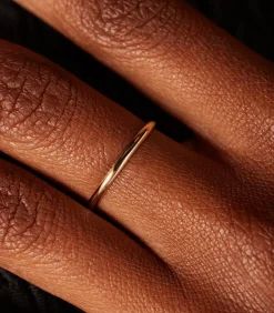 Lucardi Ring 14 Karaat Goud - goudkleurig gold New