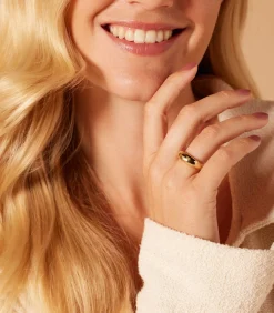Lucardi Ring 925 Zilver gold Best