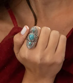MES BIJOUX Ring "Coatl" in sterlingzilve silver Online