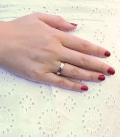 Lucardi Ring 'Praag' Staal - zilverkleurig-goudkleurig gold/silver Hot