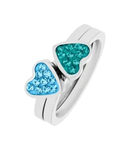 Lucardi Ring Staal blueSky Best