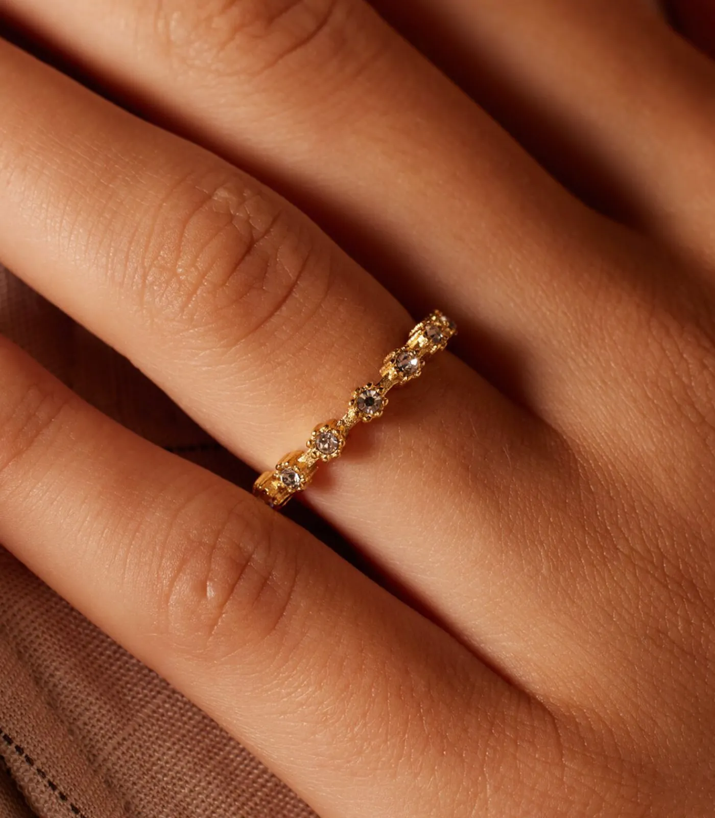 Lucardi Ring Staal - Goudkleurig gold Best