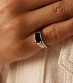 Lucardi Ring Staal - Zilverkleurig silver Hot