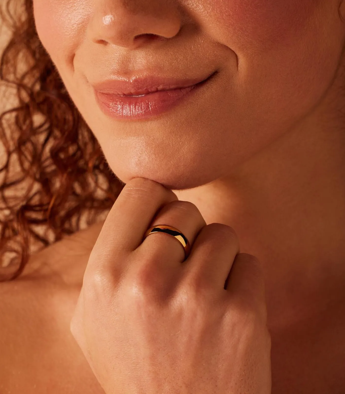 Lucardi Ring Staal - Zilverkleurig gold Online