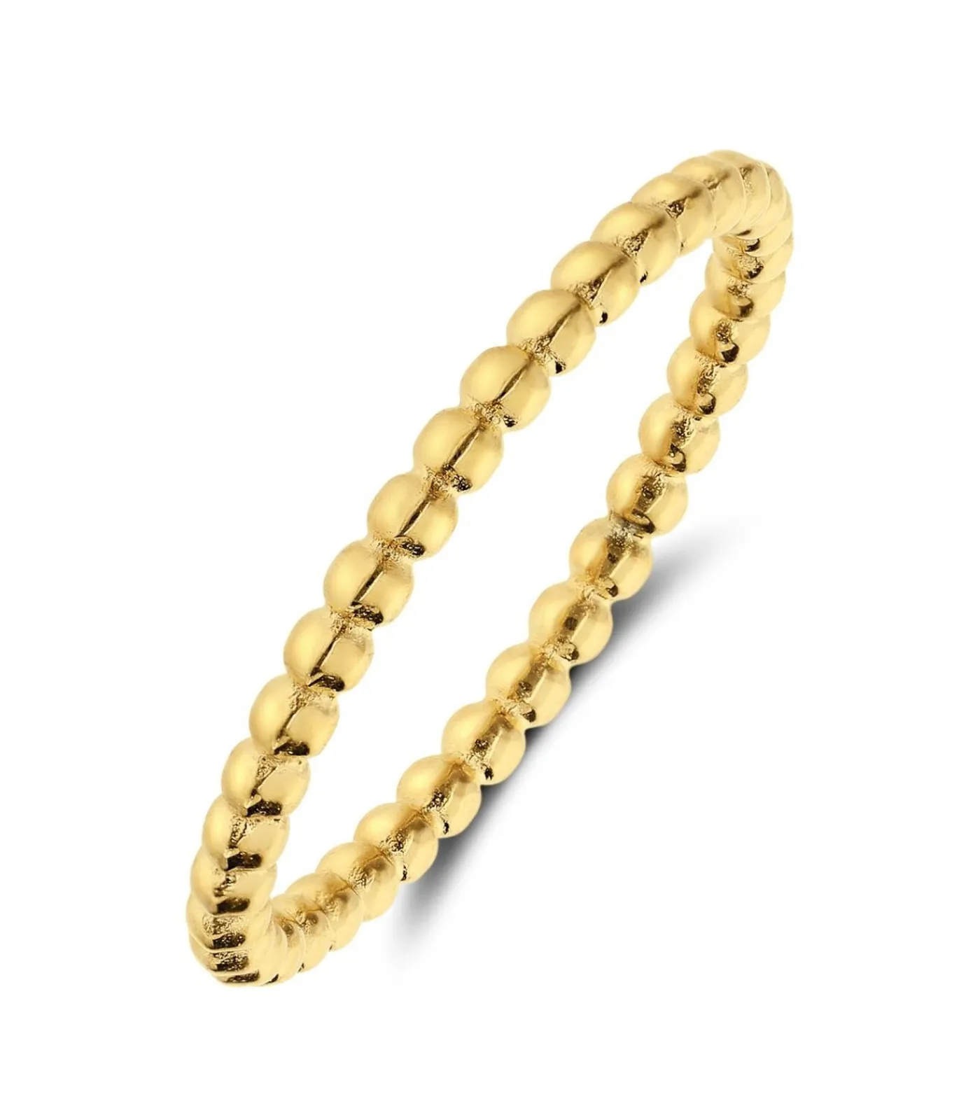 Lucardi Ring Staal - Zilverkleurig gold Discount