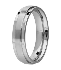 Lucardi Ring Staal - Zilverkleurig silver Online