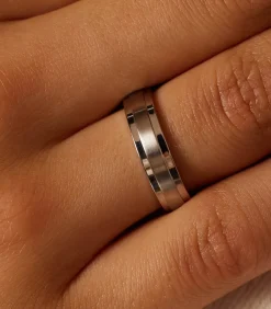 Lucardi Ring Staal - Zilverkleurig silver Online