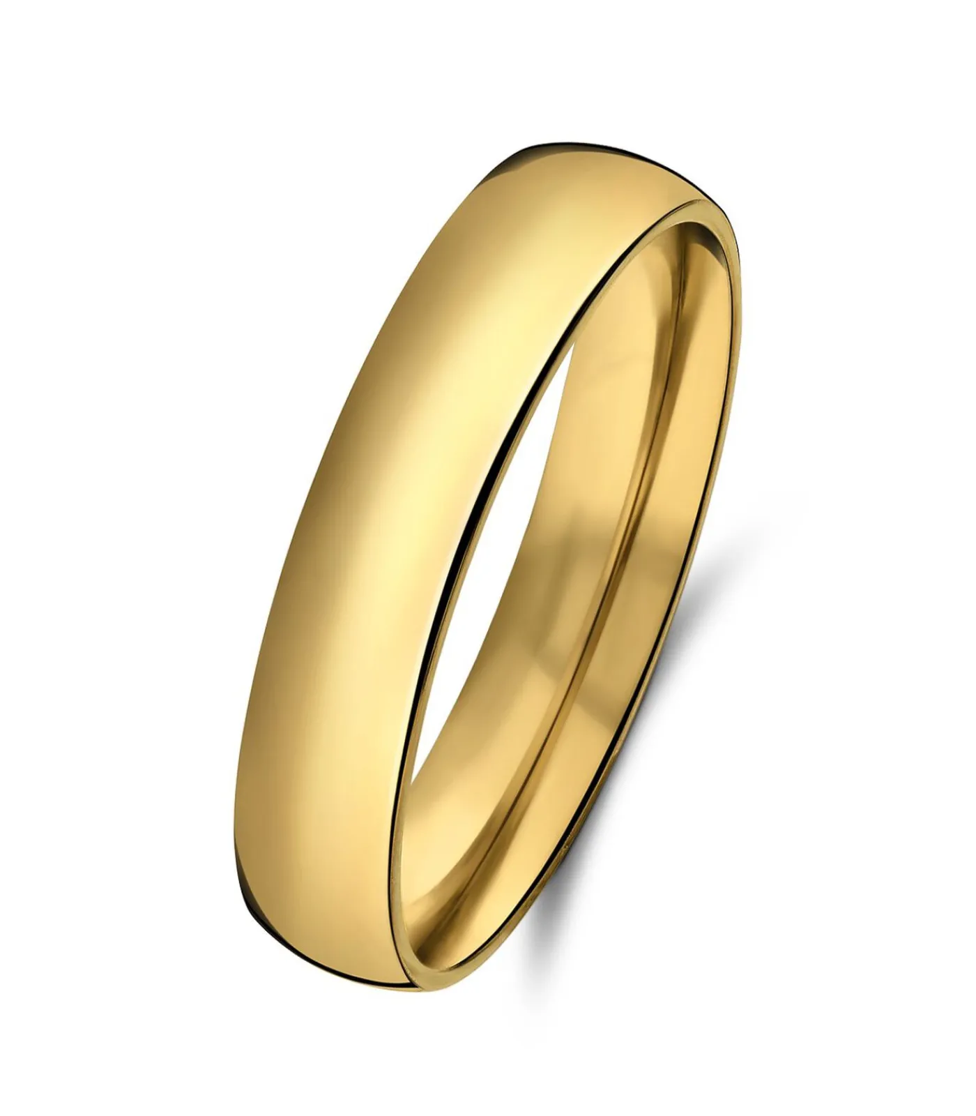 Lucardi Ring Staal - Zilverkleurig gold Hot