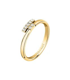 Trussardi Ring T-LOGO gold