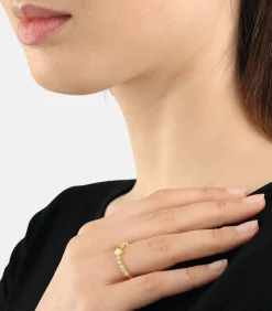 NOELANI Ring voor dames, 925 Sterling zilver, zirkonia synth. multicolor Outlet