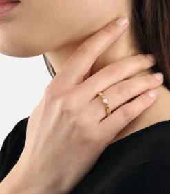 NOELANI Ring voor dames, 925 Sterling zilver, zirkonia synth. multicolor Outlet