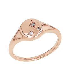 s.Oliver Ring voor dames, 925 Sterling zilver, zirkonia synth. roseGold Sale