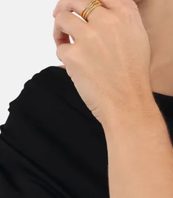 NOELANI Ring voor dames, 925 Sterling zilver gold New