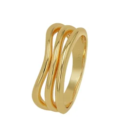 NOELANI Ring voor dames, 925 Sterling zilver gold New