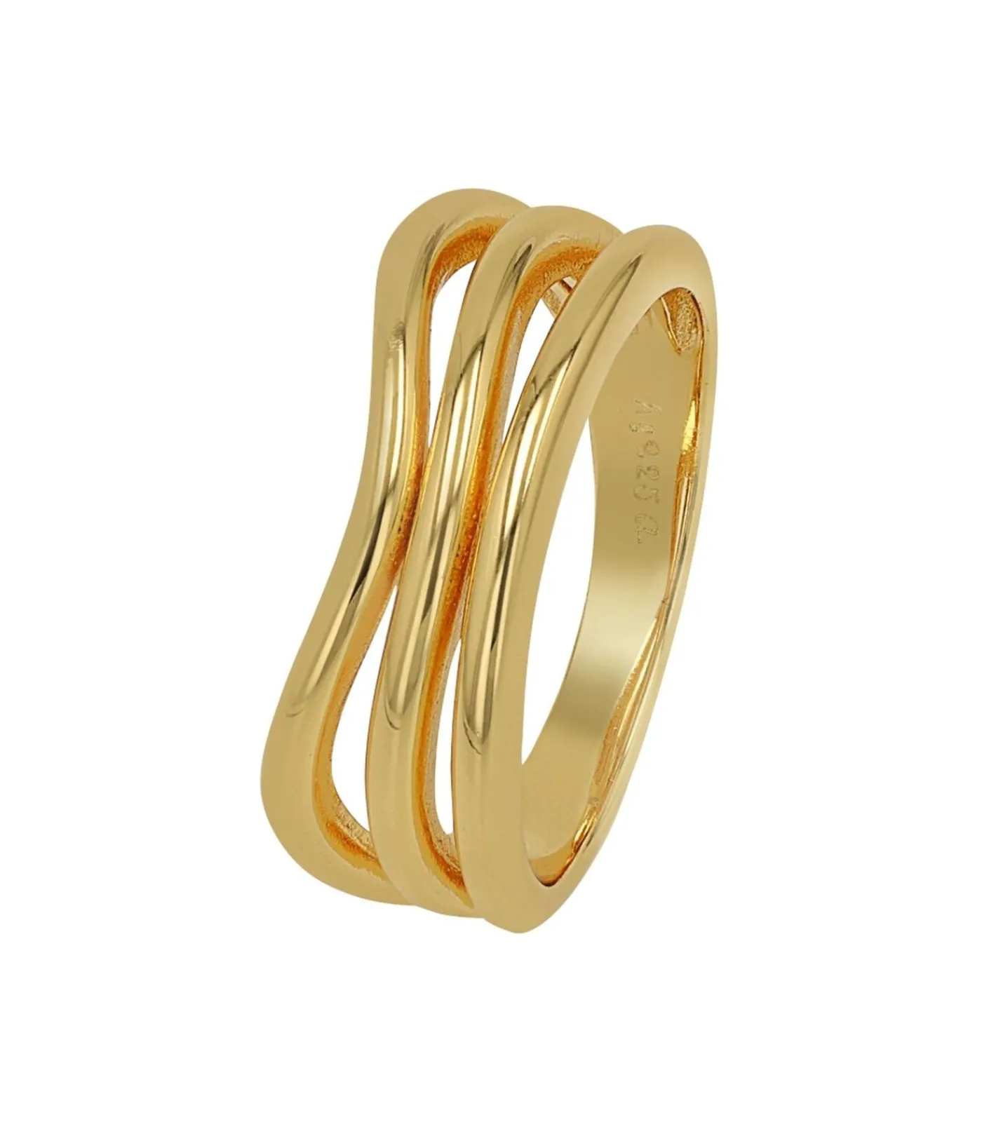 NOELANI Ring voor dames, 925 Sterling zilver gold New