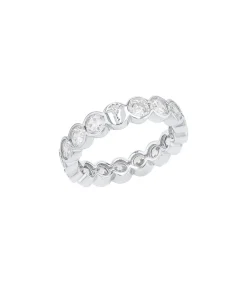 JOOP! Ring voor dames, 925 Sterling zilver, zirkonia synth. silver Hot
