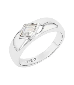 NOELANI Ring voor dames, 925 Sterling zilver, zirkonia synth. silver