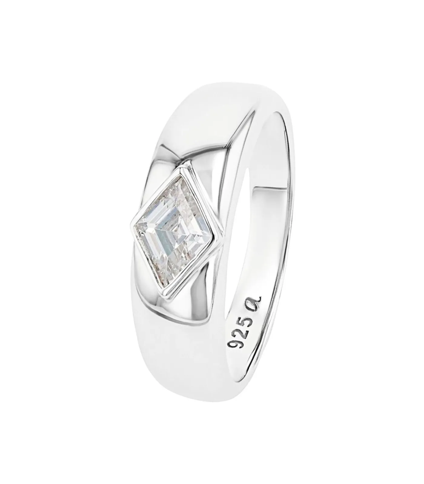 NOELANI Ring voor dames, 925 Sterling zilver, zirkonia synth. silver