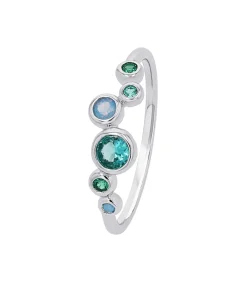 s.Oliver Ring voor dames, 925 Sterling zilver, zirkonia synth. silver Best