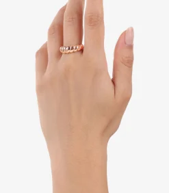 s.Oliver Ring voor dames, roestvrij staal roseGold Discount