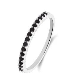 Lucardi Ring Zilver - Goudkleurig black Online