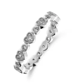 Lucardi Ring Zilver - Goudkleurig silver Sale