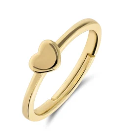 Lucardi Ring Zilver - Zilverkleurig gold New