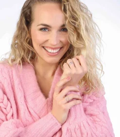 Lucardi Ring Zilver - zilverkleurig silver