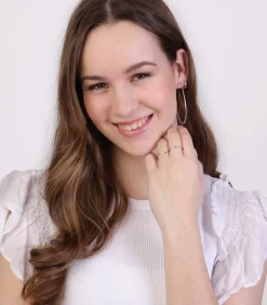 Lucardi Ring Zilver - zilverkleurig silver Hot