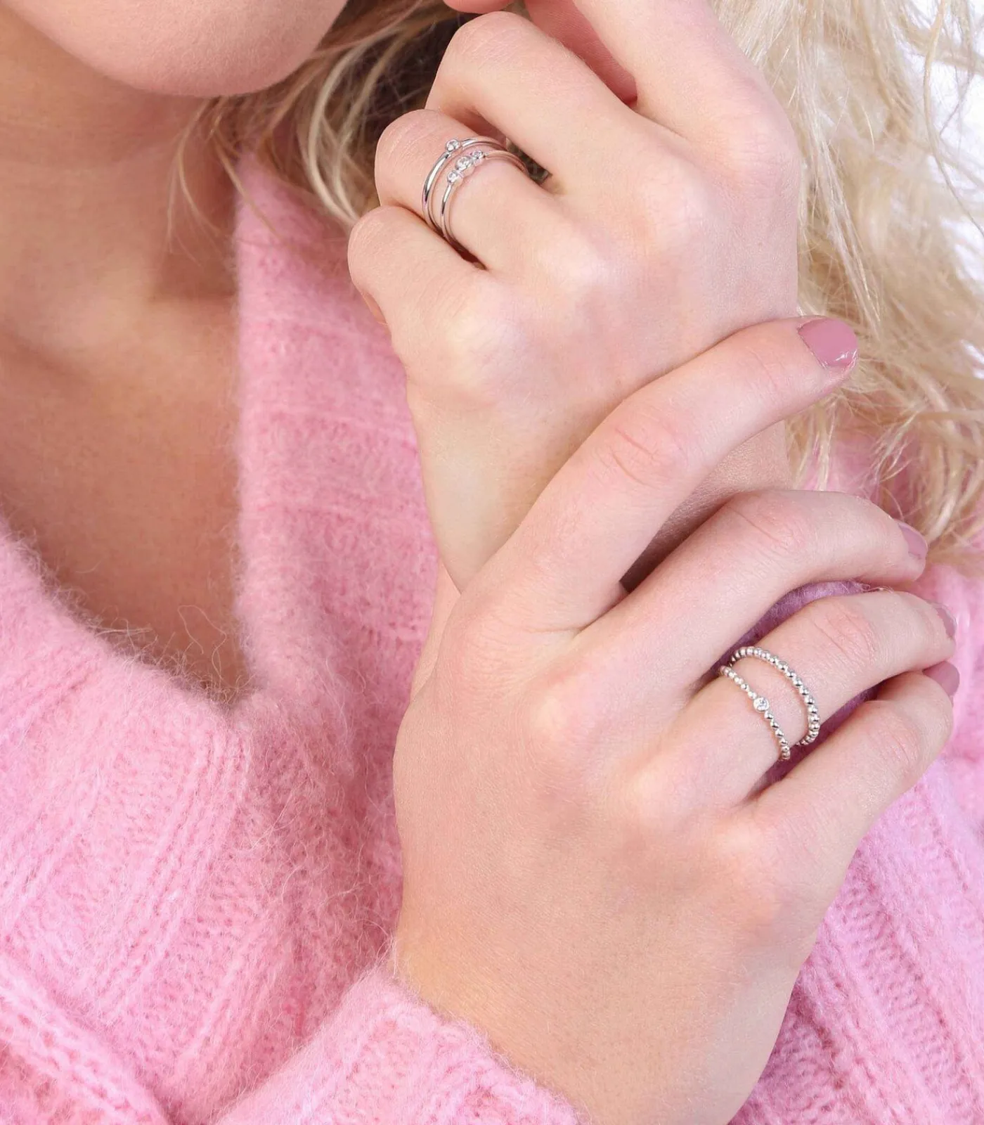 Lucardi Ring Zilver - zilverkleurig silver Outlet