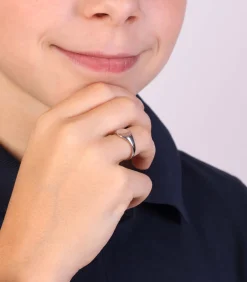 Lucardi Ring Zilver - zilverkleurig silver Discount