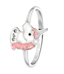 Lucardi Ring Zilver - zilverkleurig silver New