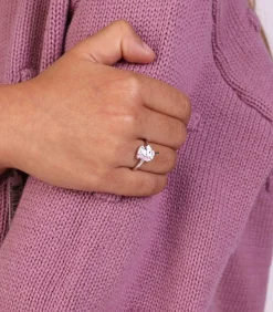 Lucardi Ring Zilver - zilverkleurig silver New
