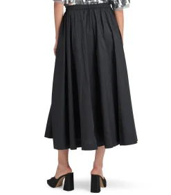 Cartoon Rok in A-lijn black