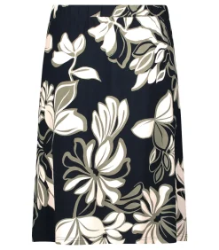 Betty Barclay Rok met elastiek darkBlue/green Best