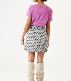 Garcia Rok met print white New