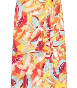 Garcia Rok met print orange Hot