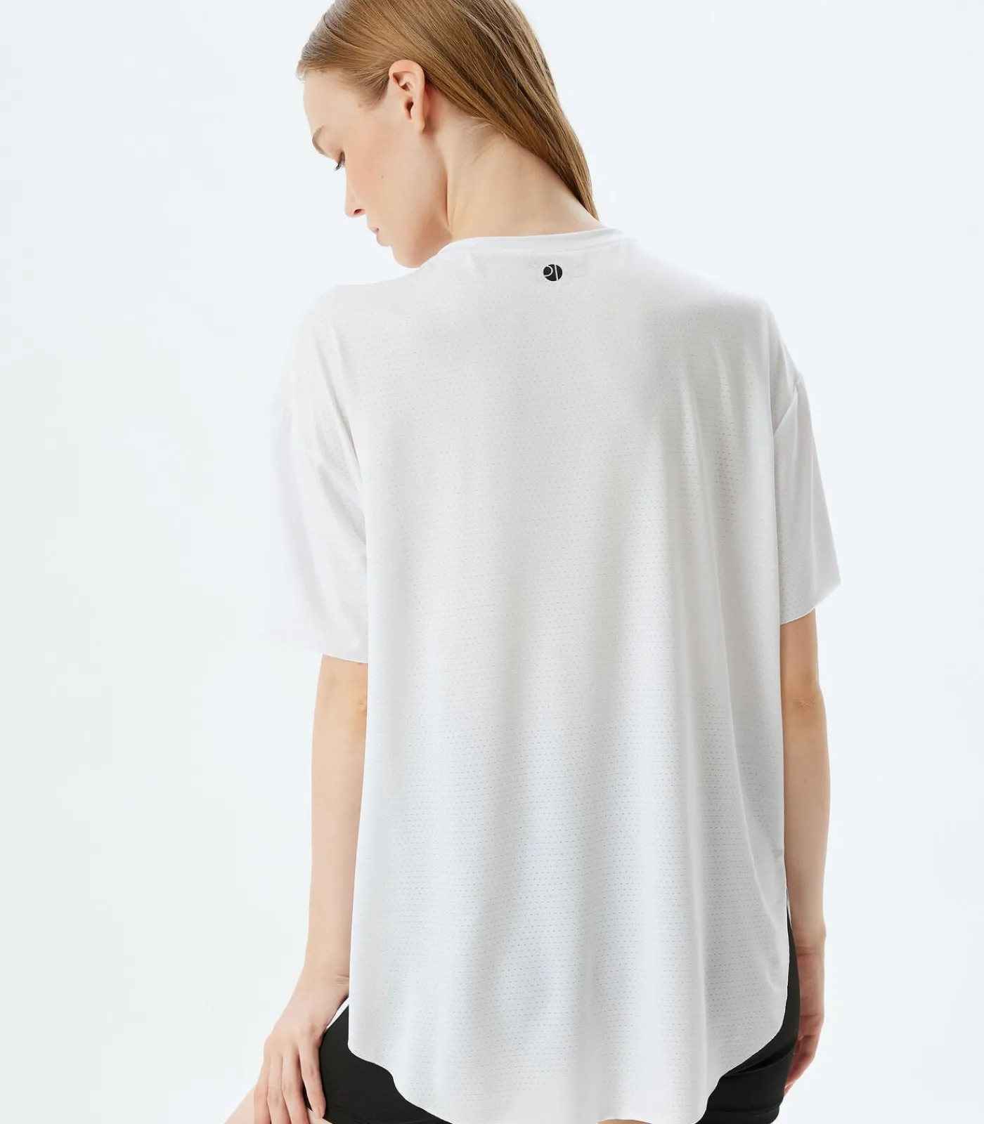 Koton Ronde kraag Korte mouw T-shirt white Best
