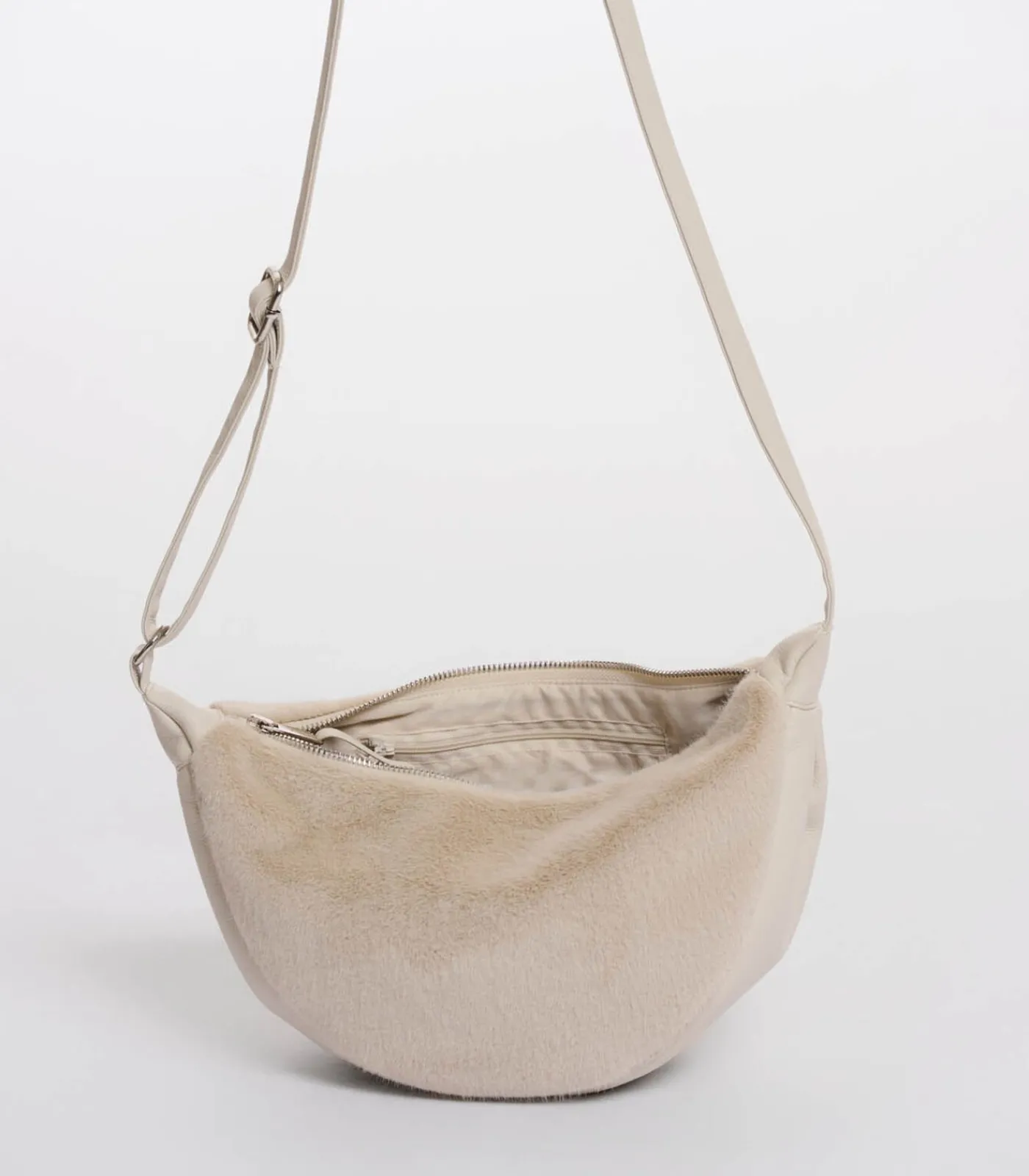 Rino&Pelle Ronde mini tas Berk OS ivory Sale
