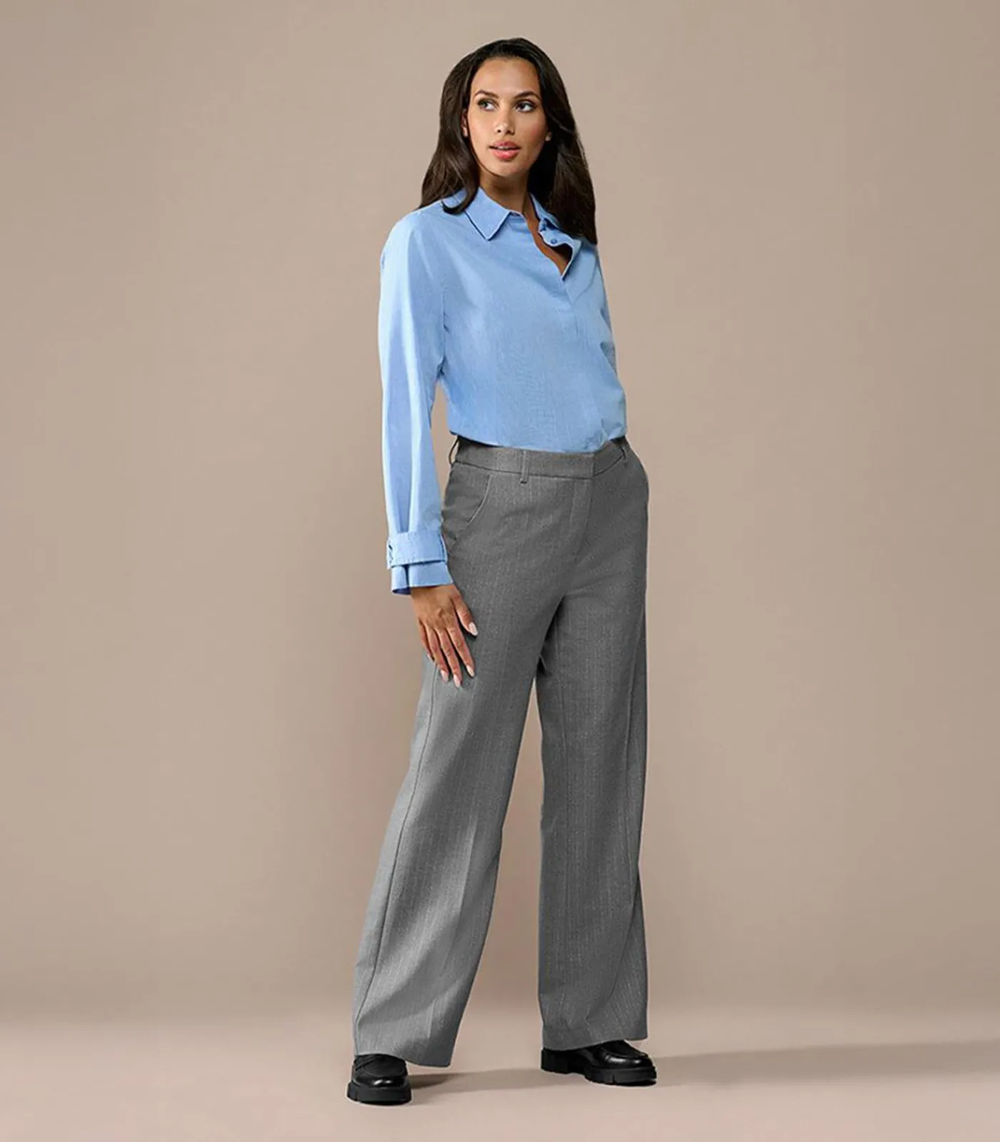 Mart Visser Rosely Lurex Broek Grijs gray Hot
